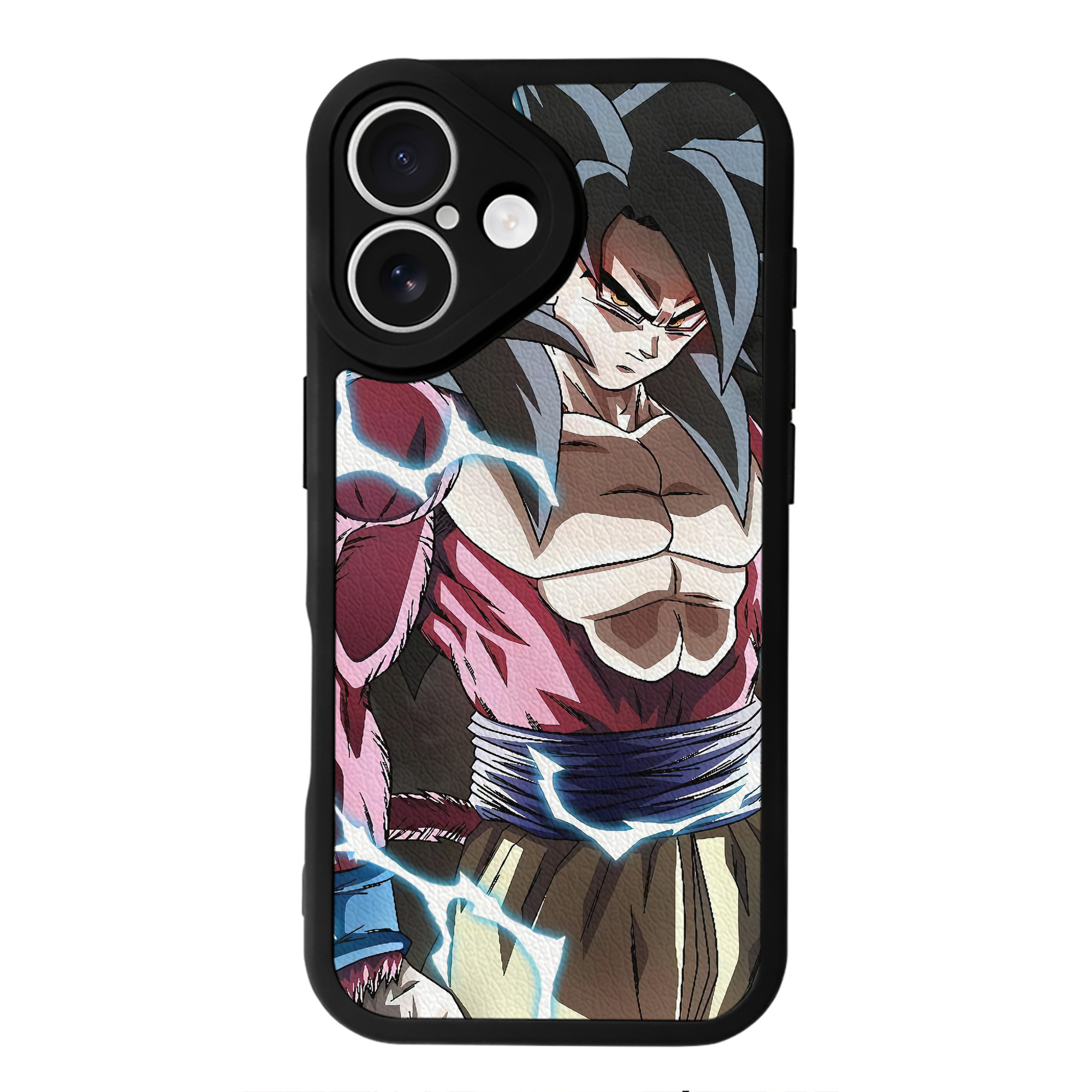 （画像用） ドラゴンボール DRAGON BALL 【iPhone 16シリーズ対応】シリコンスマホケース（レザー調） 材質：シリコン